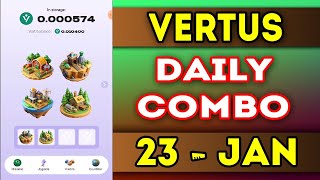 Vertus Daily Combo 23 january 2025 | Vertus Daily Combo Today | AGP | #vertus