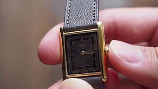 CARTIER must de Cartier Tank LM Grey