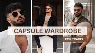 Capsule Wardrobe for Travel | Pack Smart Look Sharp