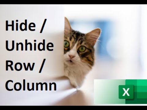 028. Can’t unhide the first row or column? Cool trick + a 3 min lesson with shortcuts| EXCEL