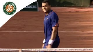 Jo-Wilfried Tsonga v Jerzy Janowicz Highlights - Men's Round 3 2014 - Roland Garros