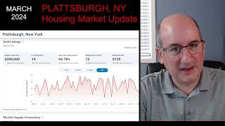 Plattsburgh NY Housing Market Update March 2024: Time to List Your Home! #plattsburgh