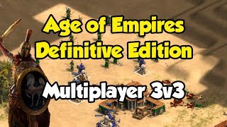 Age of Empires: Definitive Edition gameplay (MP 3v3)