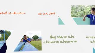 ประวัติส่วนตัว สำหรับการศึกษา โรงเรียนทรายทองวิทยา