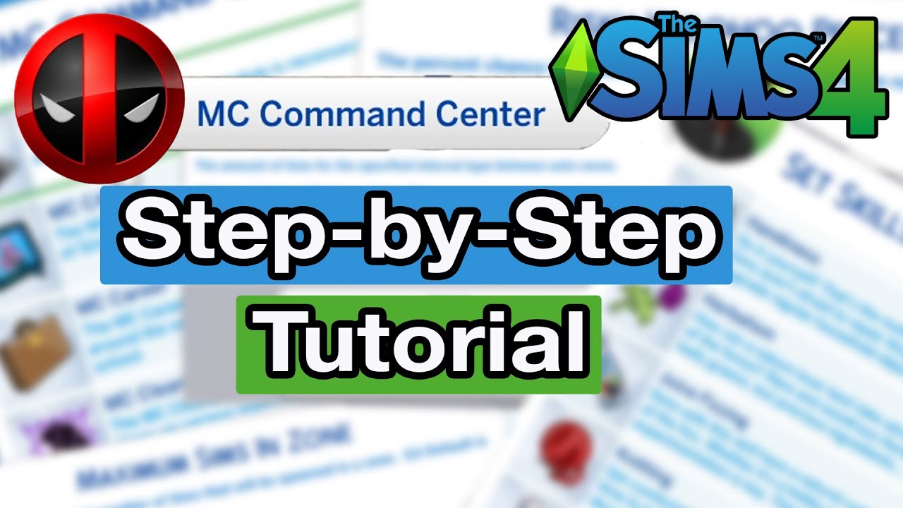 How To Use The MC Command Center Mod In The Sims 4: A Simple Tutorial ...