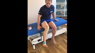 Easy way to tape for an inversion sprain: Full Ankle Support