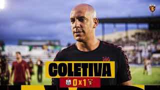 COLETIVA COM O TÉCNICO PEPA (CENTRAL 0X1 SPORT)