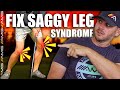 How To Fix Your Knee Slide and Saggy Knees in the Downswing 🏌️‍♂️