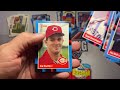 1988 donruss baseball wax box opening 36 packs