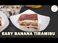 EASY BANANA TIRAMISU RECIPE | Jak Zrobić 🍌🍌Bananowe Tiramisu | Proste Ciasto