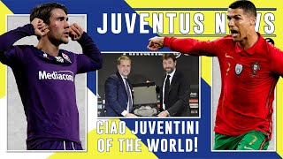JUVENTUS NEWS || CRISTIANO DISAPPEARS || VLAHOVIC OR ICARDI || EURO 2020