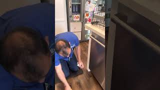 GE Dishwasher H2O error, pressure/float sensor/switch problem.