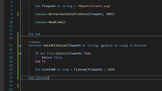 How to Validate the Size/Length Of a File Using Visual Basic