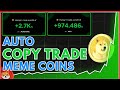 How to Copy Trade Meme Coin Traders AUTOMATICALLY using a Telegram Trading Bot