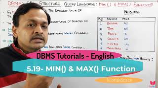 5.19- (Eng) SQL Min & SQL Max Function | SQL Online Free Course | Microsoft Sql Server | Learn Sql
