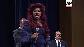 Jennifer Hudson, Chaka Khan perform at funeral service for Aretha Franklin