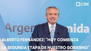 ALBERTO FERNÁNDEZ: "CREO PROFUNDAMENTE EN ARGENTINA"
