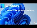 How to Change Default Browser in Windows 11