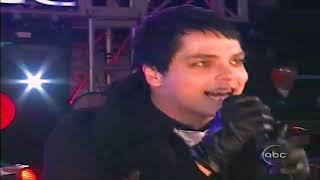 My Chemical Romance - Welcome To The Black Parade (Live @ Jimmy Kimmel Live New Years Eve 1/15/2007)