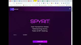 SpyritCoin is a deflationary utility token built on the Polygon network