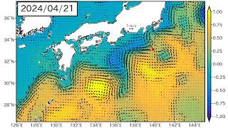 2024年6月6日までの黒潮「長期」予測