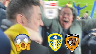 😱 97’ SCENES AS LEEDS SCORE FROM 45 YARDS! Leeds United 3-1 Hull City | 2023/24