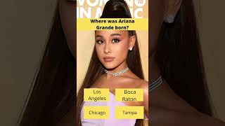 Where was Ariana Grande born