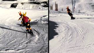 Walibi Gliss - Les Menuires - Piste de ski  HD