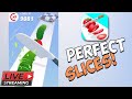 🔴 Perfect Slices Live Gameplay 🔴 Abhi Gaming Is Live 💥 #shorts  #shortsfeedwith