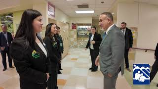 U.S. Secretary of Education Dr. Miguel Cardona Visits Service High School