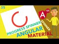 🔴 Angular 11 Tutorial || Progress spinner Angular Material ||  Ujjwal Technical Tips