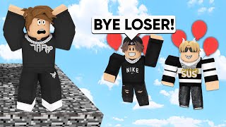 My Friends Trapped Me At SKY LIMIT, So I Got REVENGE.. (Roblox Bedwars)