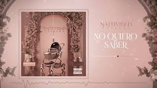Natti Natasha - No Quiero Saber [Official Audio]