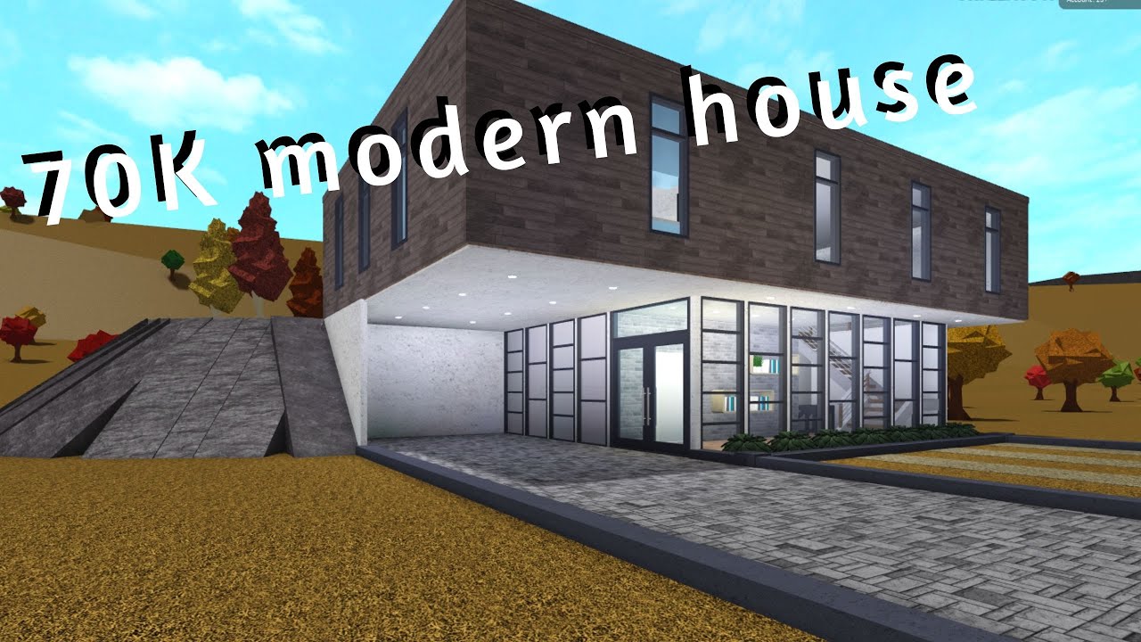 Bloxburg 70k Modern House