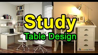 Study Table Designs for Small Rooms | Blowing Ideas