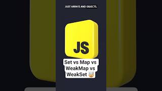 Set vs Map vs WeakMap vs WeakSet in JavaScript (When to Use What?) #coding #programming #javascript