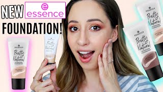 OMG The Best?! New Essence Pretty Natural Hydrating Foundation - 9h Wear Test, Review, Swatches