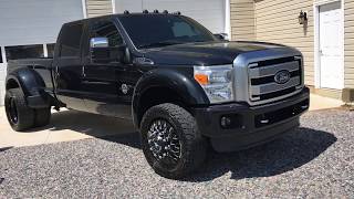 2013 Ford F450 Super Duty Crew Cab Dually Platinum 4x4 6.7 Powerstroke Turbo Diesel