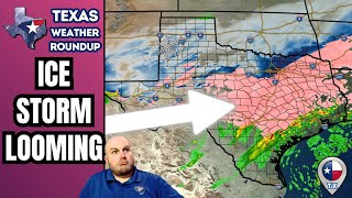 Cold Front Running Ahead of Schedule — Ice Storm Risk Growing Across Texas