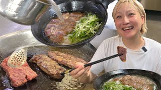 【6 USD】 The cheapest Wagyu beef steak noodles in Saigon Vietnam 【Ho Chi Minh City】