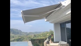 กันสาดพับเก็บได้ (Retractable Awning)