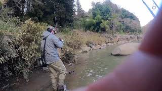 阿武隈川でナマズが釣れた②