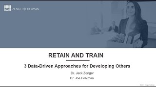 RETAIN and TRAIN — 3 Data-Driven Approaches for Developing Others