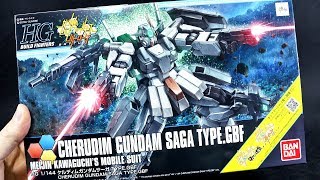 1416 - HGBF Cherudim Gundam Saga Ver.GBF UNBOXING