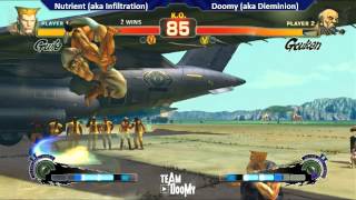 Dominicon 2012 SSF4AE2012 tournament Nutrient Gouken vs Doctor DooM Guile