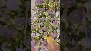 🎄✨ Before \u0026 After 7 Ft Costco Christmas Tree Decor Set Up ASMR  #shorts #christmas #aesthetic