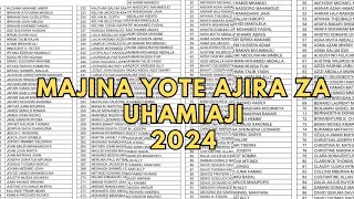 AJIRA MPYA UHAMIAJI 2024| ORODHA YA MAJINA AJIRA MPYA UHAMIAJI 2024| KUITWA KUUDHULIA MAFUNZO 2024