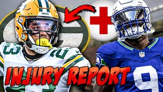 Packers vs Seahawks FINAL Injury Report - Key Players OUT!!