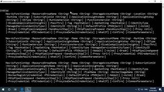 Microsoft PowerShell Module for Azure Functions