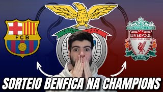 SORTEIO DO BENFICA NOS OITAVOS DA CHAMPIONS - EM DIRETO